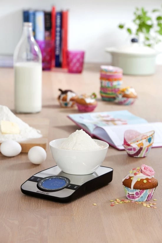 Gloednieuw ⭐ Brabantia Profile Keukenweegschaal - Rechthoekig - Met Kookwekker - RVS ???? 12 Gloednieuw ⭐ Brabantia Profile Keukenweegschaal - Rechthoekig - Met Kookwekker - RVS ???? - Afbeelding 12