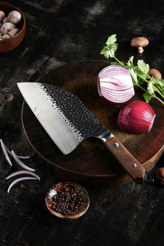 Beste Pirce ???? STORX Hakbijl - Slagersmes - BBQ - Handmade - Hak Mes - Mes - Mannen - Koken - BBQ Master - Roestvrij Staal - Stoer - Handgemaakt - Koksmes - CADEAU TIP! ???? 5 Beste Pirce ???? STORX Hakbijl - Slagersmes - BBQ - Handmade - Hak Mes - Mes - Mannen - Koken - BBQ Master - Roestvrij Staal - Stoer - Handgemaakt - Koksmes - CADEAU TIP! ???? - Afbeelding 5