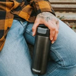 Promo ???? Kambukka Olympus Thermosbeker 500 Ml - Makkelijk Reinigen - Lekvrije Koffiebeker - RVS - Darkness ???? -Tefal Shop 550x825 20