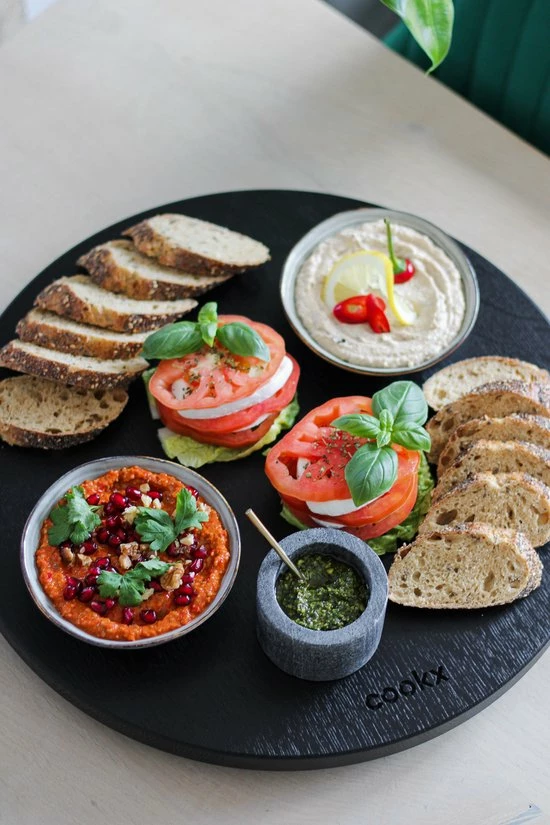 Beste Pirce ???? COOKX Keukenaccessoires COOKX - Eiken Draaiplateau S - Houten Serveerplateau - Matzwart - 40 Cm ???? 3 Beste Pirce ???? COOKX Keukenaccessoires COOKX - Eiken Draaiplateau S - Houten Serveerplateau - Matzwart - 40 Cm ???? - Afbeelding 3