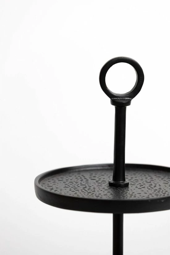 Beste deal ???? Light & Living Etagère Lutek - Zwart - 3 Laags ???? 6 Beste deal ???? Light & Living Etagère Lutek - Zwart - 3 Laags ???? - Afbeelding 6