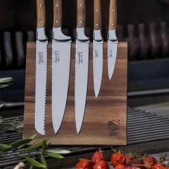 Hete verkoop ???? Laguiole Style De Vie Messenblok Luxury Line - 5-delig - Olijfhout ???? -Tefal Shop 550x825 36