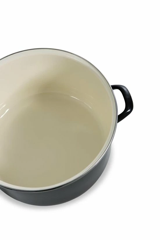 Beste Pirce ???? BK - Emaille Soeppan - 28 Cm - Zwart ???? 8 Beste Pirce ???? BK - Emaille Soeppan - 28 Cm - Zwart ???? - Afbeelding 8