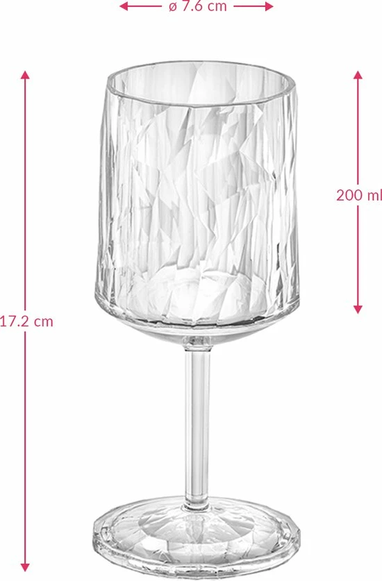 Flash-uitverkoop ⌛ Wijnglas, 0.2 L, Set Van 2, Organic, Transparant - Koziol | Club No. 9 ???? 7 Flash-uitverkoop ⌛ Wijnglas, 0.2 L, Set Van 2, Organic, Transparant - Koziol | Club No. 9 ???? - Afbeelding 7